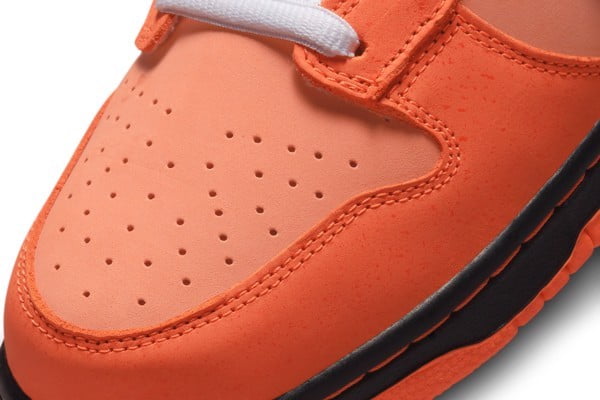 SB Dunk Low Concepts Orange Lobster by Nike - product image from the listing.