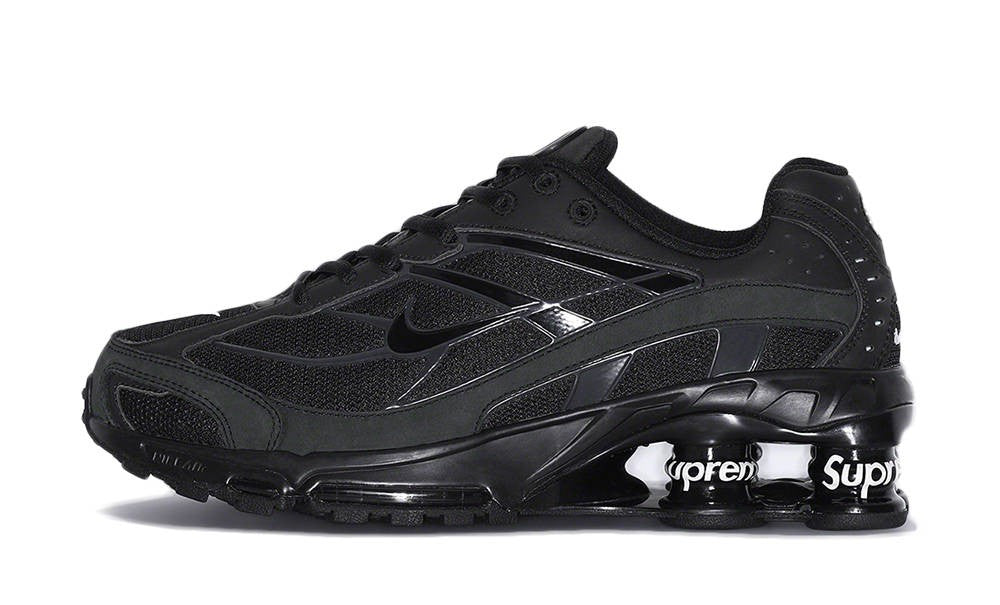 Nike Shox Ride 2 SP x Supreme in Black - product image from the listing.