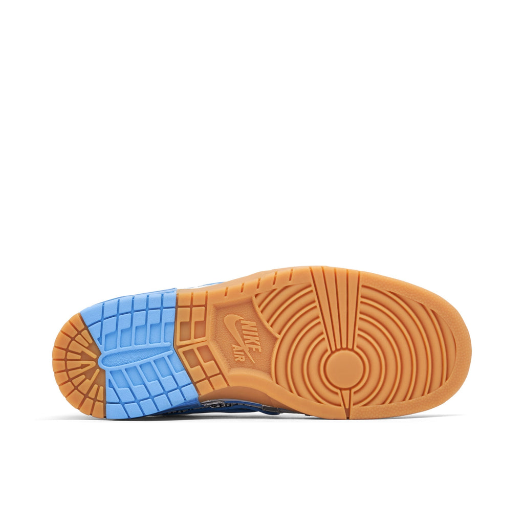 Nike x Off-White Rubber Dunk UNC Collaboration - product image from the listing.
