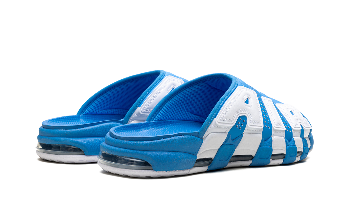 "University Blue" Nike Air More Uptempo Slide FD9884 400 - product image from the listing.
