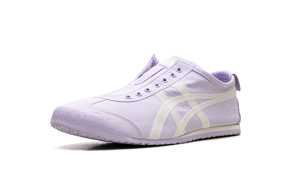 Onitsuka Tiger Mexico 66 Slip On Digital Lavender in Cream 166626 - product image from the listing.