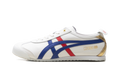 Onitsuka Tiger Mexico 66 in White Blue Red Metallic Gold 228905 - product image from the listing.