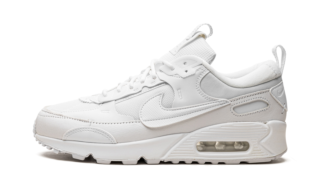 Women's AIR MAX 90 FUTURA MNS "Triple White" DM9922 101 - product image from the listing.
