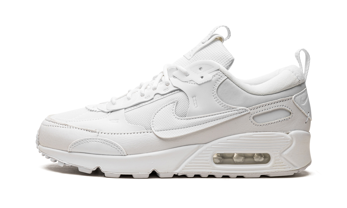 Women's AIR MAX 90 FUTURA MNS "Triple White" DM9922 101 - product image from the listing.