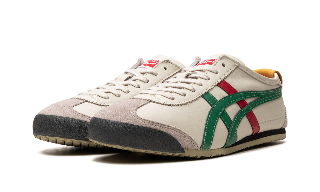 Onitsuka Tiger Onitsuka Tiger Mexico 66 in Birch Green Red Yellow 121720 - product image from the listing.