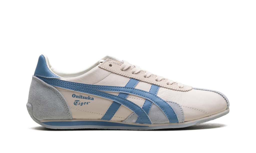 Onitsuka Tiger Runspark in Cream Light Blue 152113 - product image from the listing.