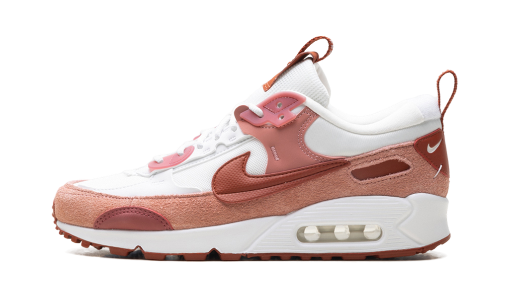 Women's Air Max 90 Futura "Red Stardust" FQ8881 618 - product image from the listing.