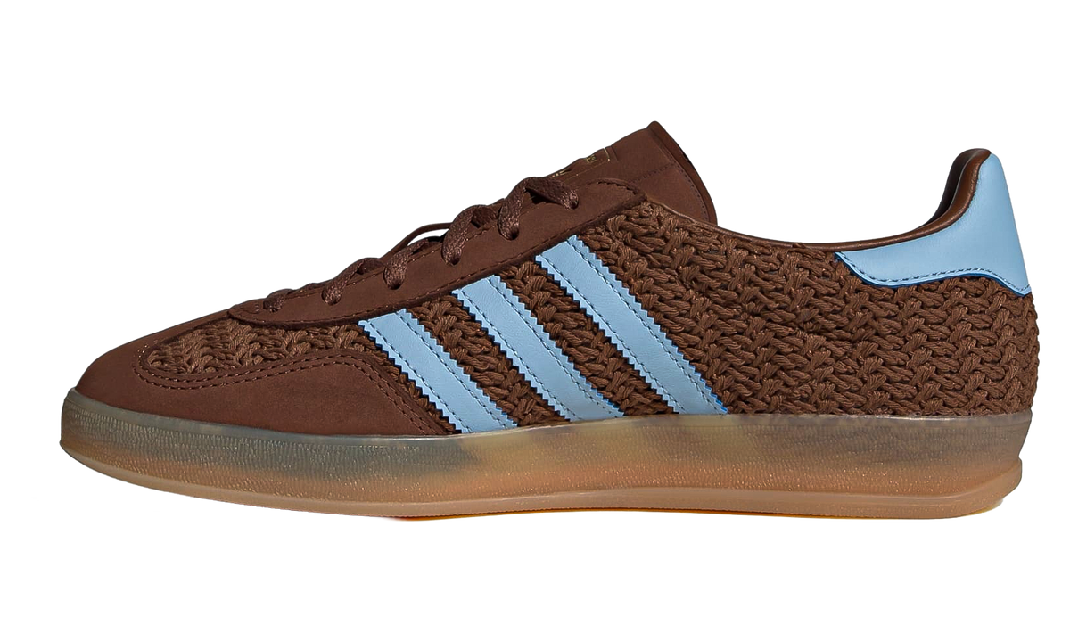 Women's Gazelle Indoor "Preloved Brown Clear Sky Gum" JS1417 - product image from the listing.