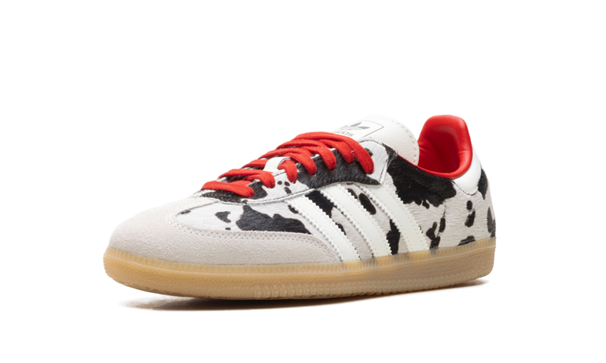 Women's Samba OG "Cow Print Aurora Coffee" KI6956 - product image from the listing.