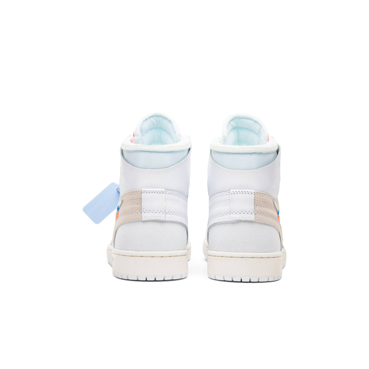 Off-White x Air Jordan 1 Retro High OG White 2018 AQ0818-100 Collaboration - product image from the listing.