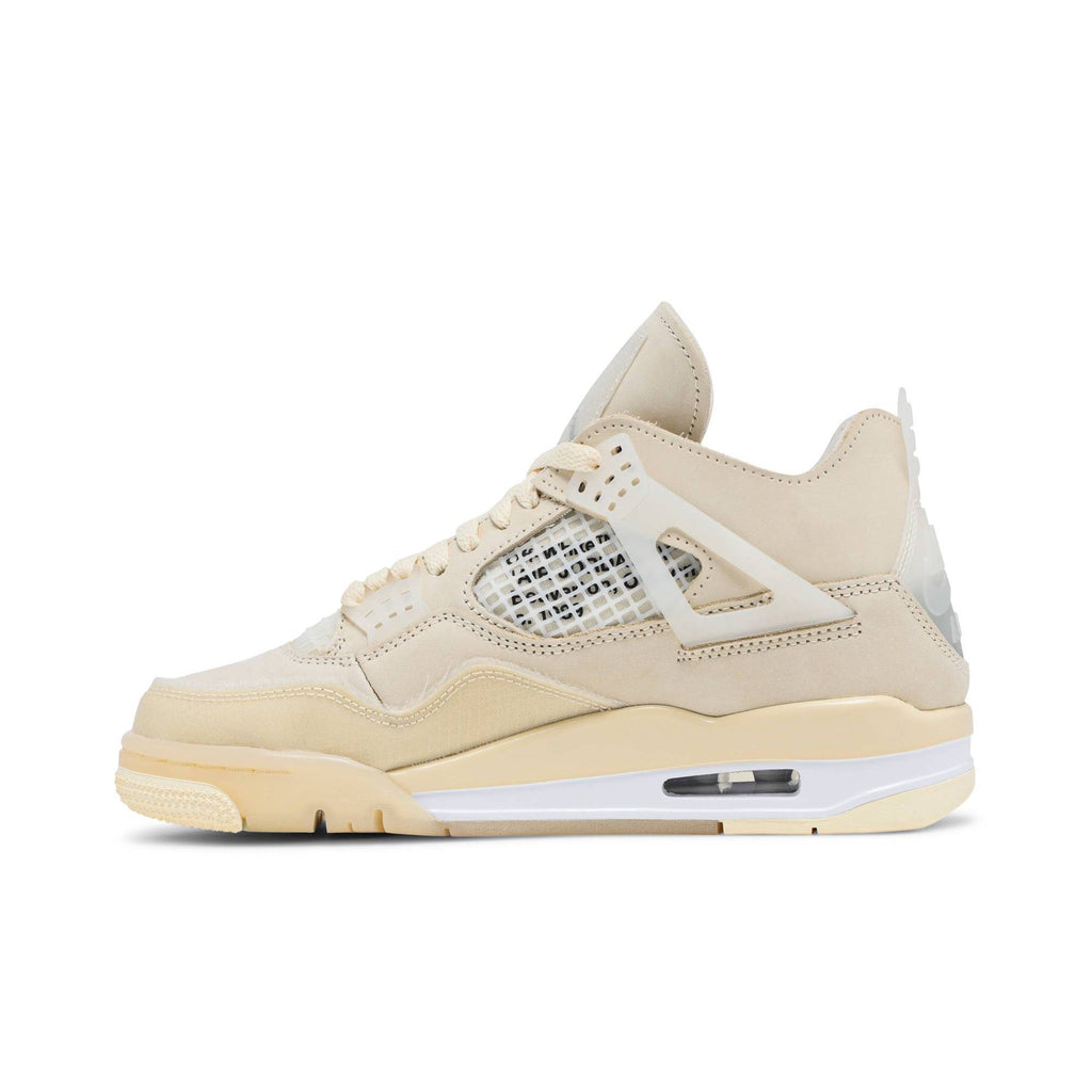 Women's Off-White x Air Jordan 4 SP Sail CV9388-100 - product image from the listing.