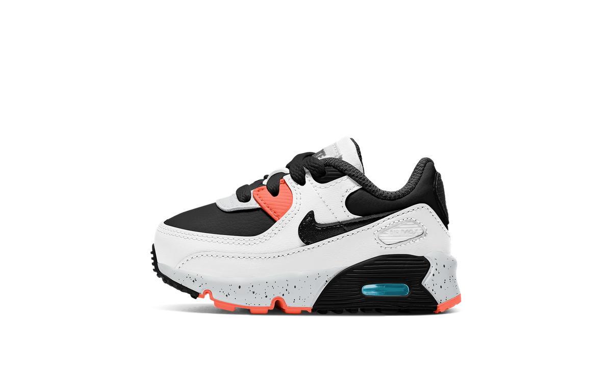 "White Black Orange" Air Max 90 TD CD6868 110 - product image from the listing.