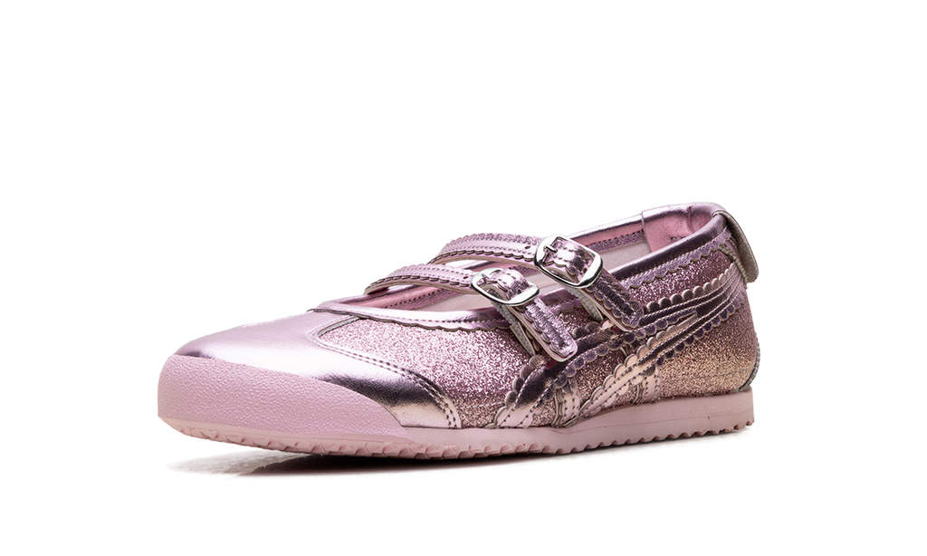 Onitsuka Tiger Mexico 66 Tgrs Wmns Glitter Pack in Pink Cameo 198674 - product image from the listing.
