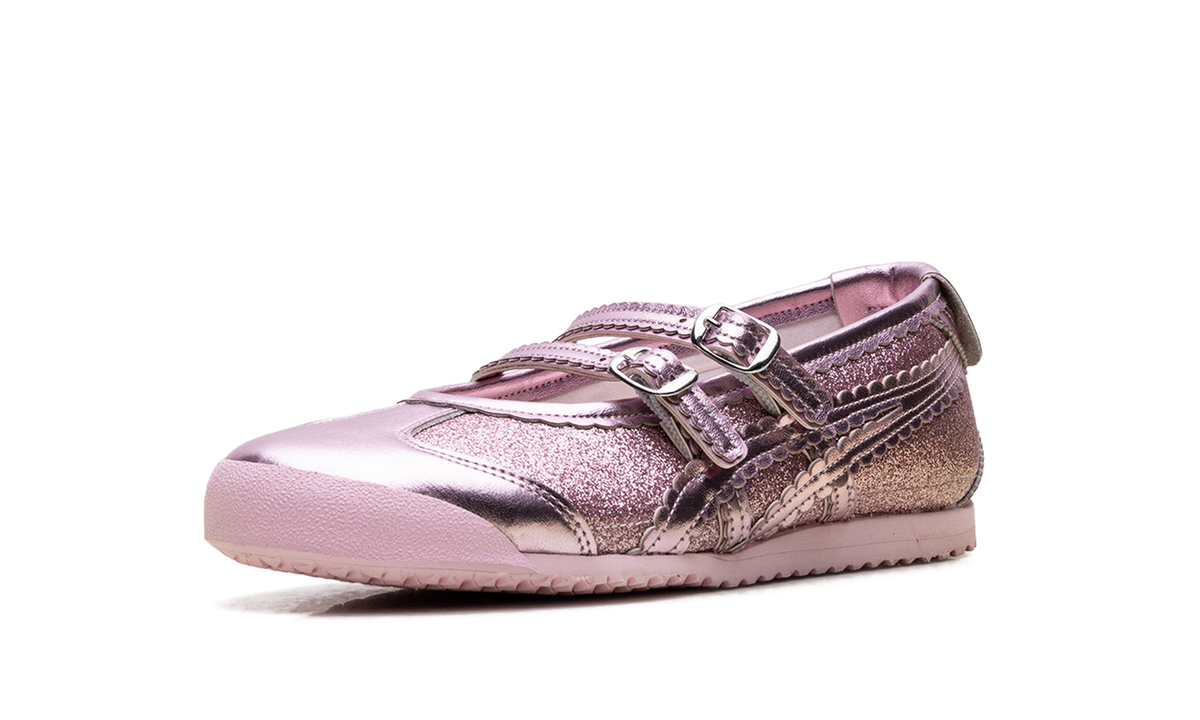 Onitsuka Tiger Mexico 66 Tgrs Wmns Glitter Pack in Pink Cameo 198674 - product image from the listing.
