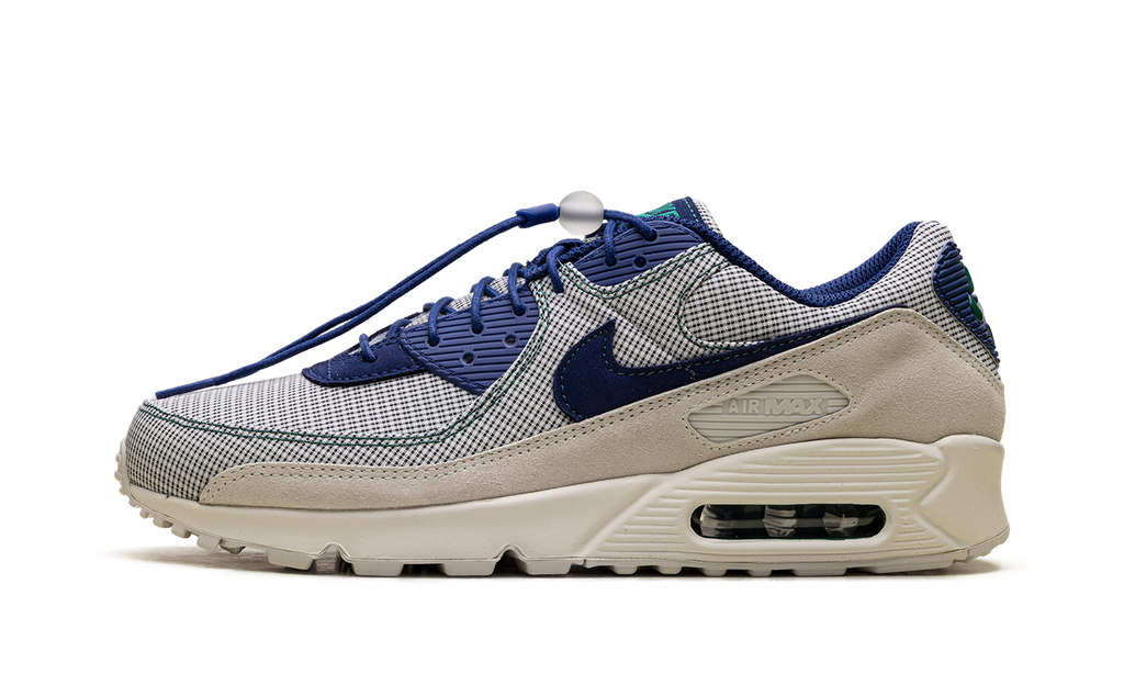 "Coconut Milk Deep Royal Blue" Air Max 90 IR1950 100 - product image from the listing.