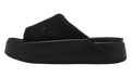 Women's Calm Elevation Slide "Triple Black" HJ5601 002 - product image from the listing.