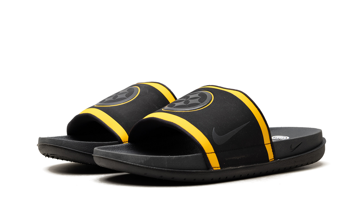 "NFL - Pitts Steelers" Offcourt Slide DD0547 001 - product image from the listing.
