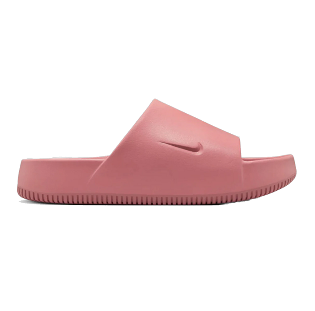 Women's Nike Calm Slides - Canyon Pink / Canyon Pink / Canyon Pink - product image from the listing.