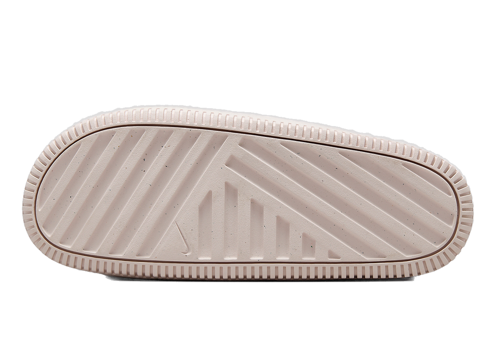Women's Nike Calm Slide Shoes - Barely Rose - product image from the listing.