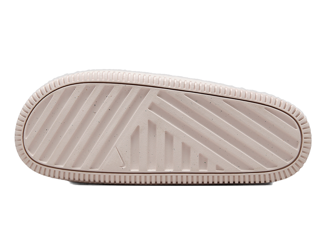 Women's Nike Calm Slide Shoes - Barely Rose - product image from the listing.