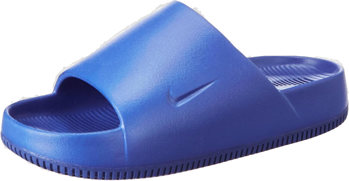 Men's Nike Calm Slide Shoes - Game Royal / Game Royal - product image from the listing.