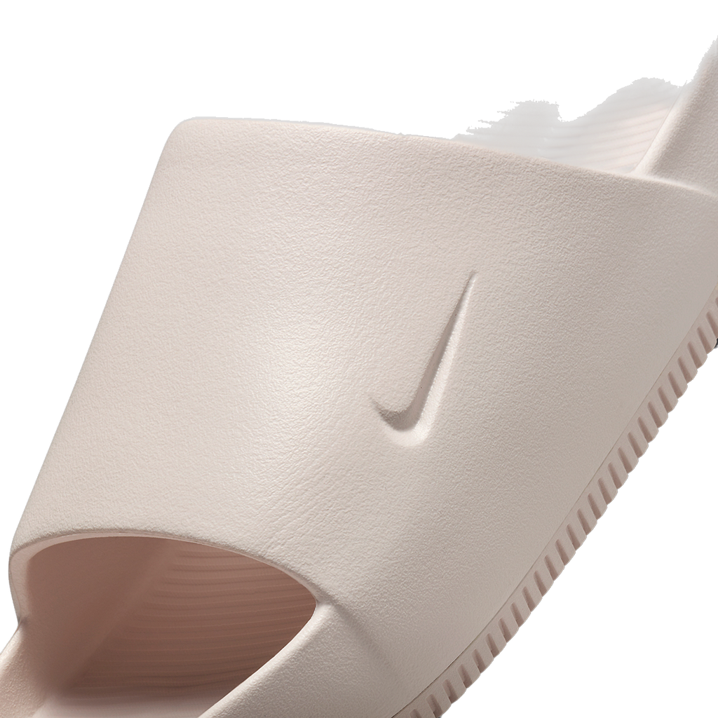 Women's Nike Calm Slide Shoes - Barely Rose - product image from the listing.