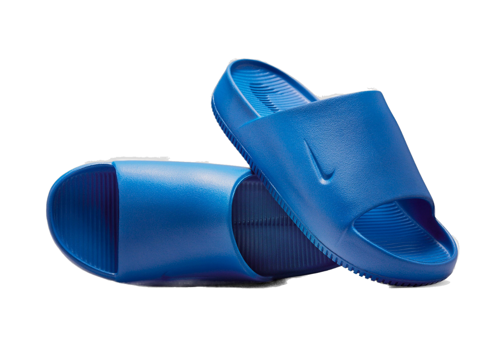 Men's Nike Calm Slide Shoes - Game Royal / Game Royal - product image from the listing.