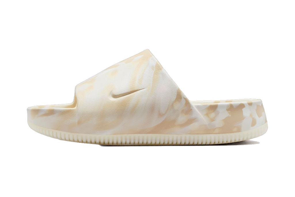 Women's Nike Calm Slide Shoes - Phantom - product image from the listing.