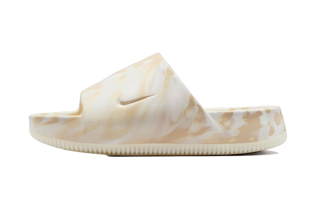 Women's Nike Calm Slide Shoes - Phantom - product image from the listing.
