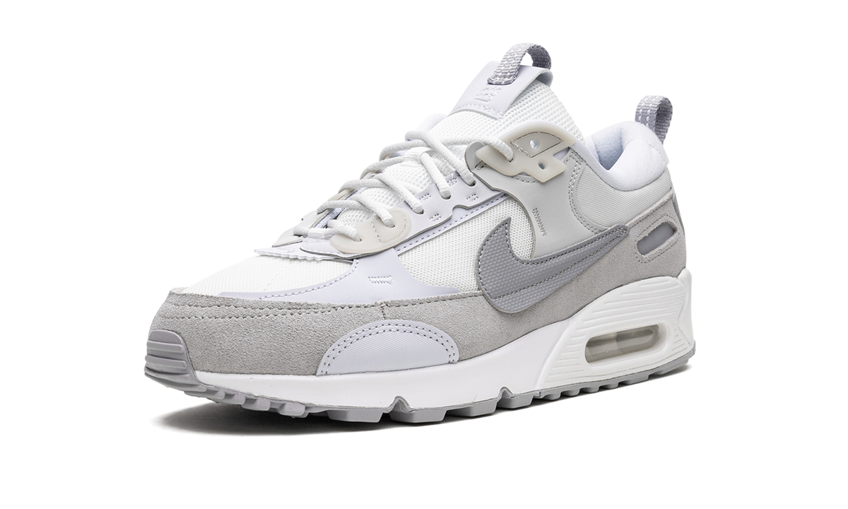 Women's AIR MAX 90 FUTURA MNS "Summit White / Pure Platinum" DM9922 103 - product image from the listing.