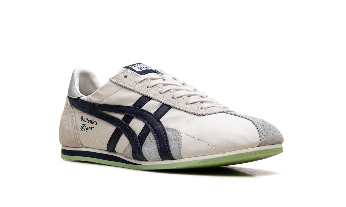 Onitsuka Tiger Runspark in White Cream Navy 211010 - product image from the listing.