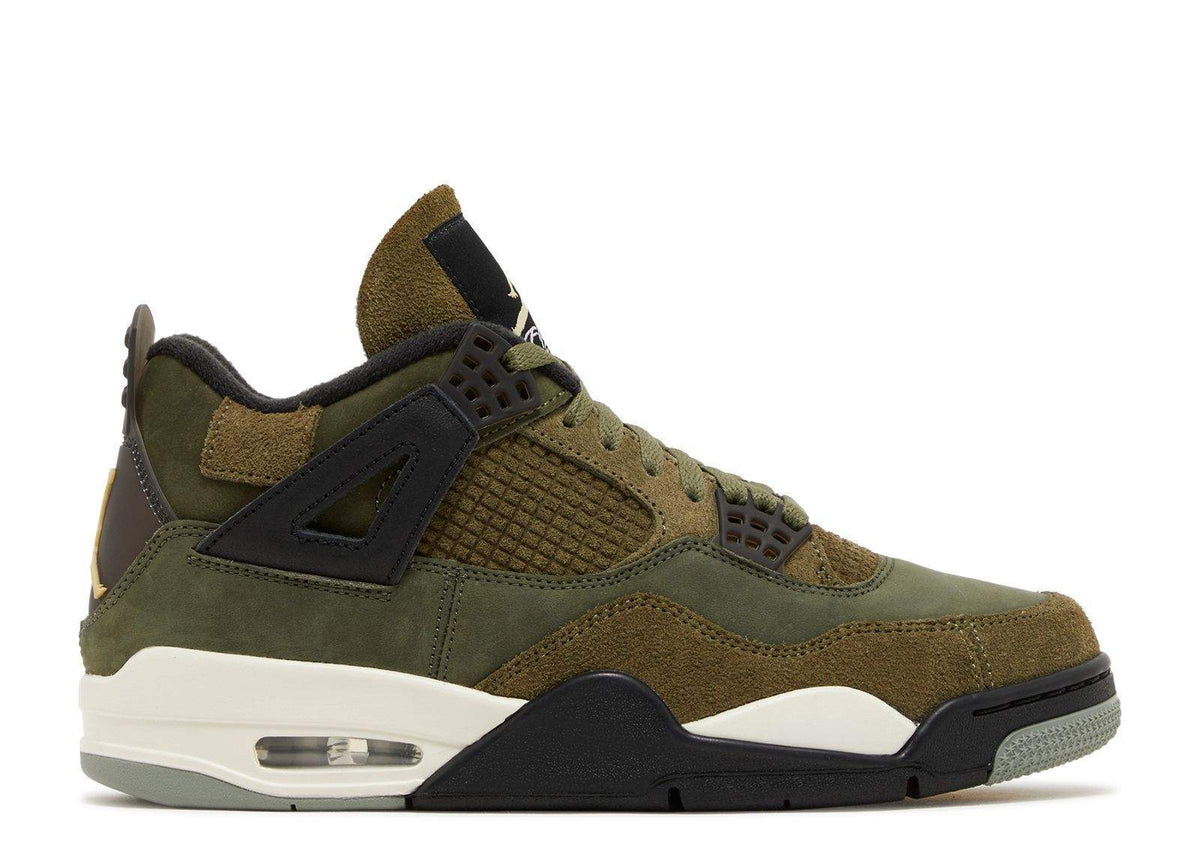 Air Jordan 4 Retro SE Craft Olive Sneaker - product image from the listing.