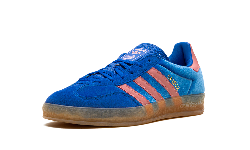 Women's Gazelle Indoor "Velvet Pack - Blue" IG6785 - product image from the listing.