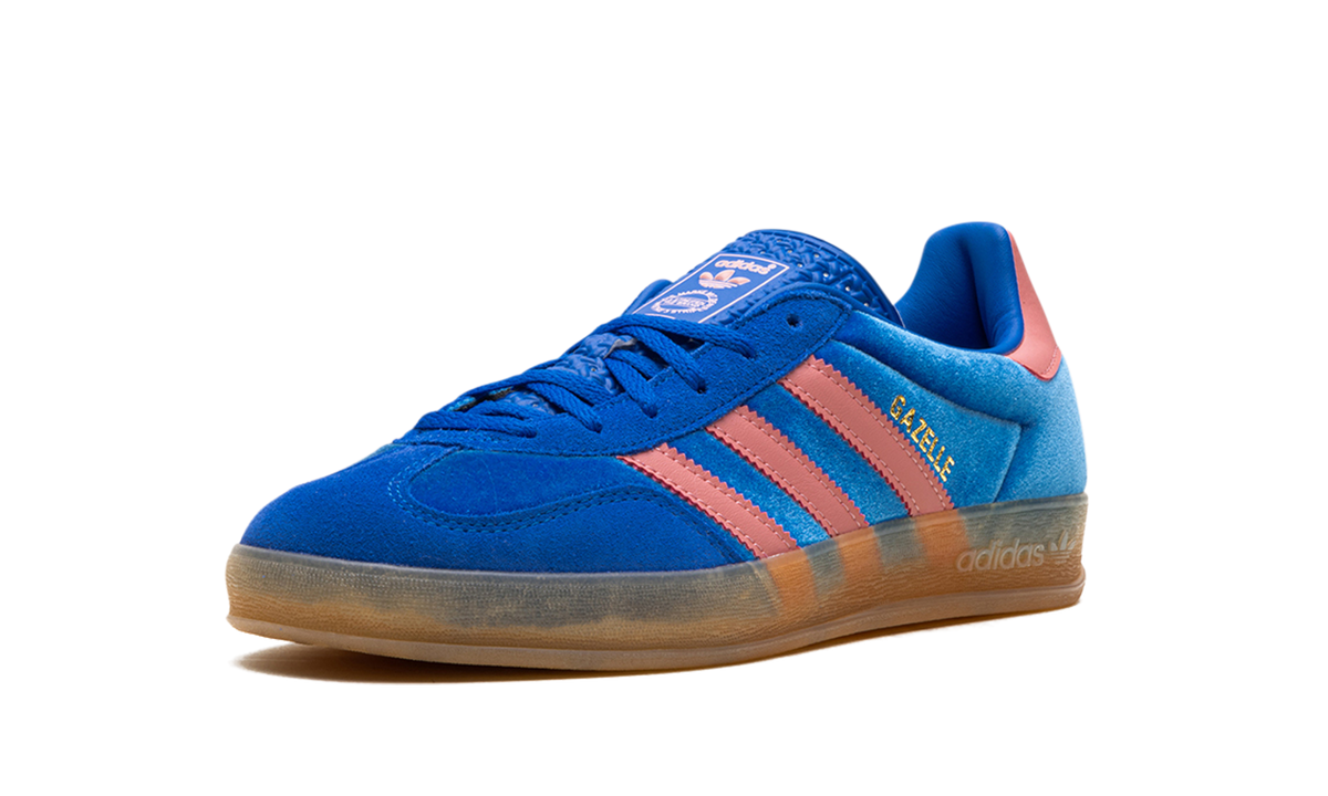 Women's Gazelle Indoor "Velvet Pack - Blue" IG6785 - product image from the listing.