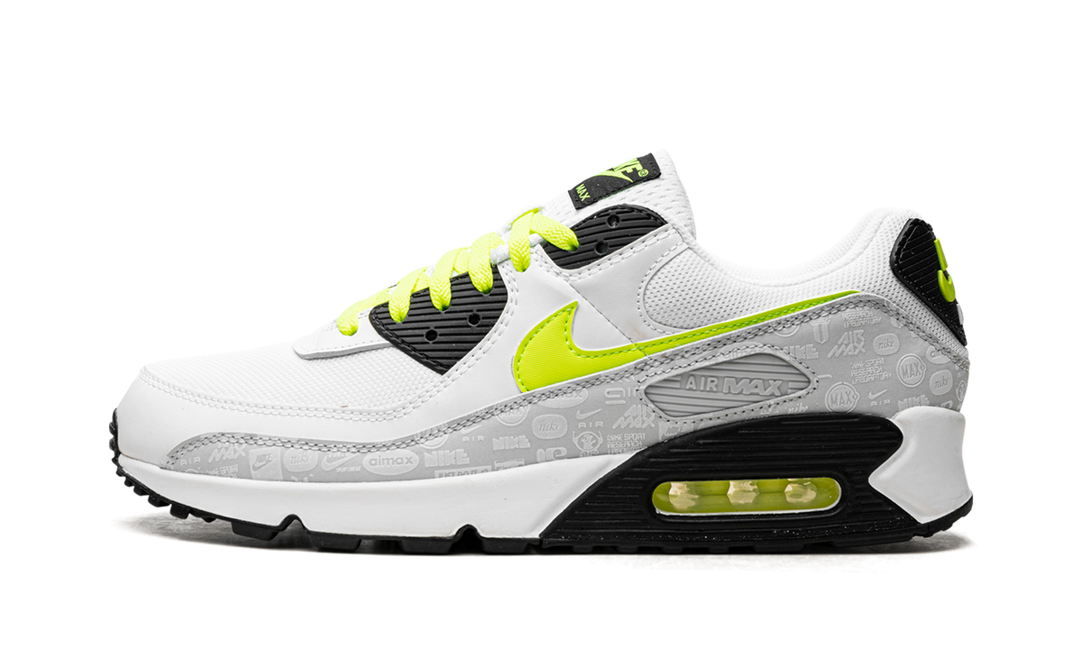"Reflective Logo" Air Max 90 DB0625 100 - product image from the listing.
