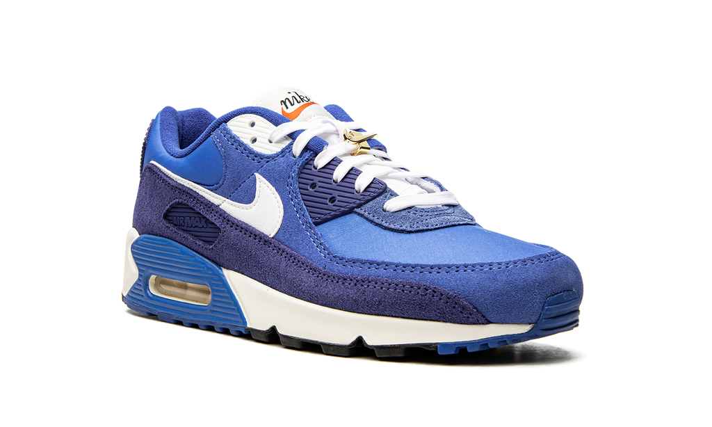 "FIRST USE PACK - SIGNAL BLUE" AIR MAX 90 SE DB0636 400 - product image from the listing.