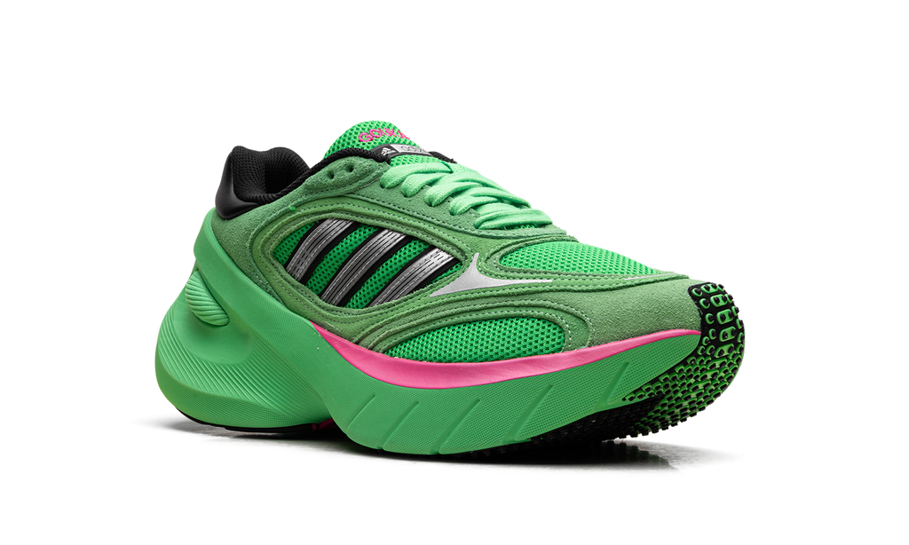 "Solar Lime Screaming Green" Adizero Goukana JR1664 - product image from the listing.