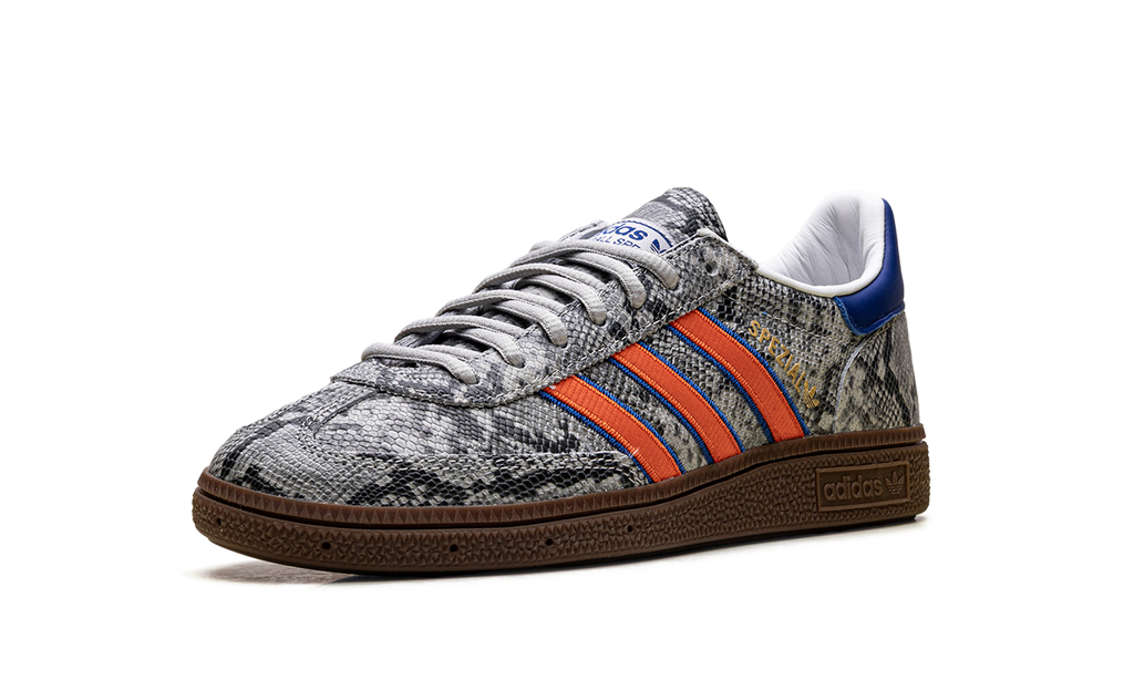 "Grey Snakeskin Orange Royal" Handball Spezial KK1190 - product image from the listing.