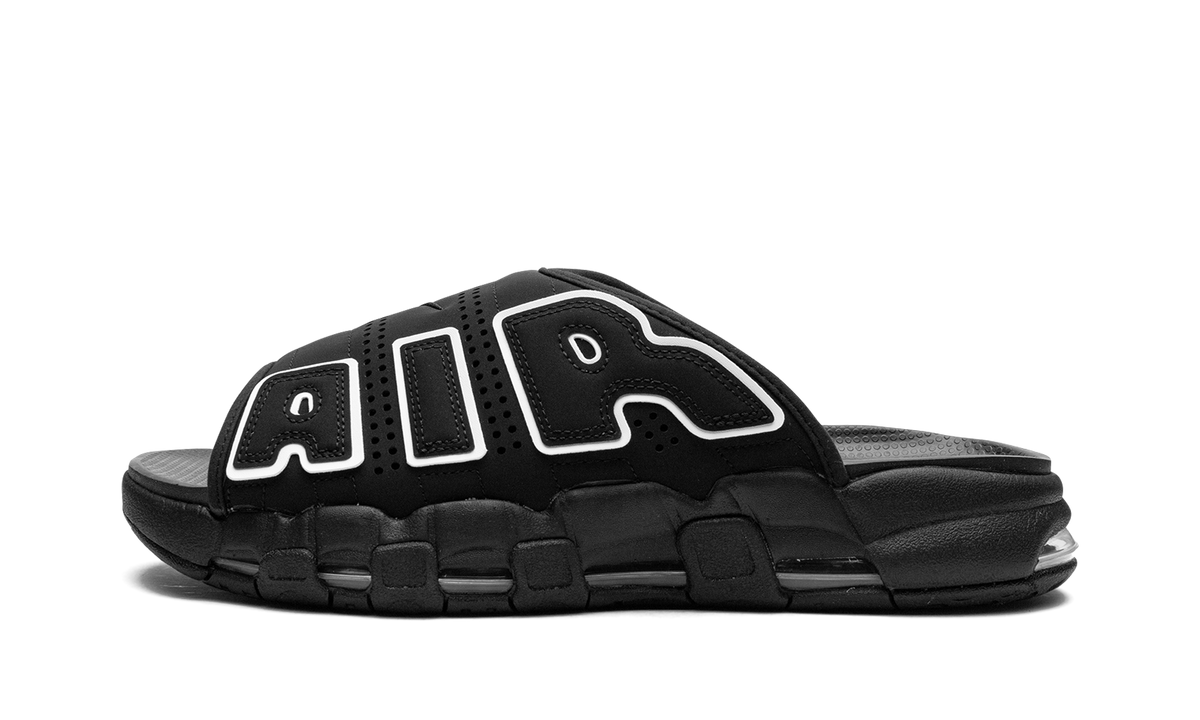 "Black/White" Air More Uptempo Slide OG DV2137 001 - product image from the listing.