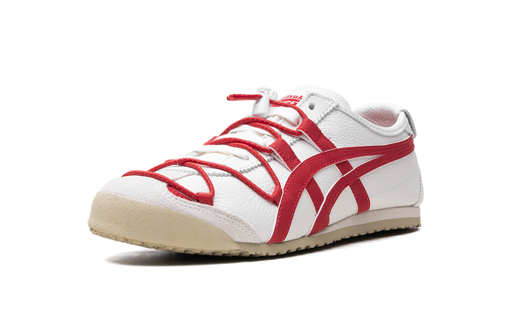Onitsuka Tiger Mexico 66 in White Classic Red 127225 - product image from the listing.