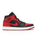 Air Jordan 1 Mid 'Banned' Sneaker - product image from the listing.