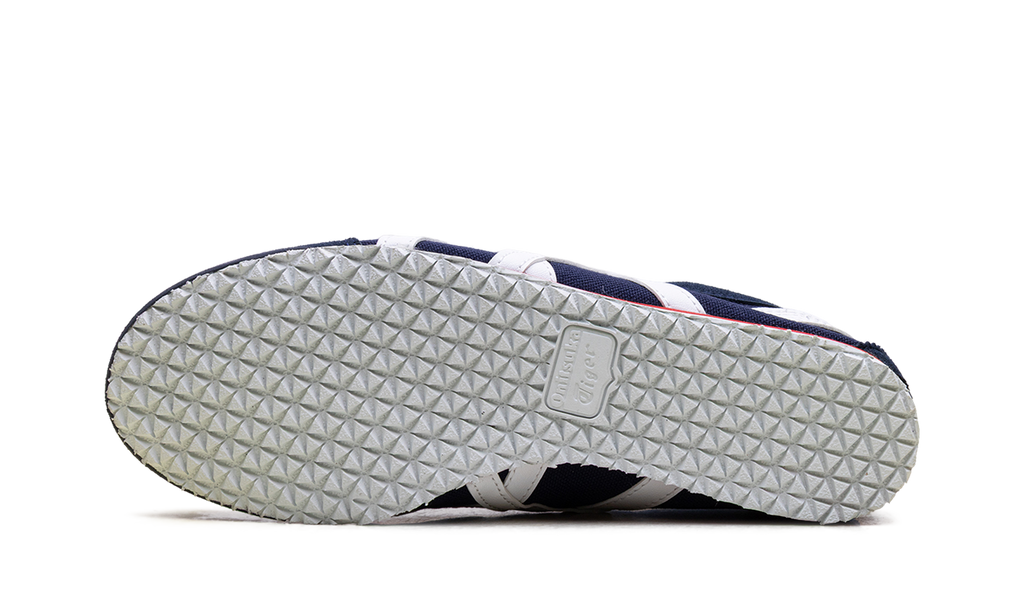 Onitsuka Tiger Mexico 66 Slip On in Navy Off White Red 195933 - product image from the listing.