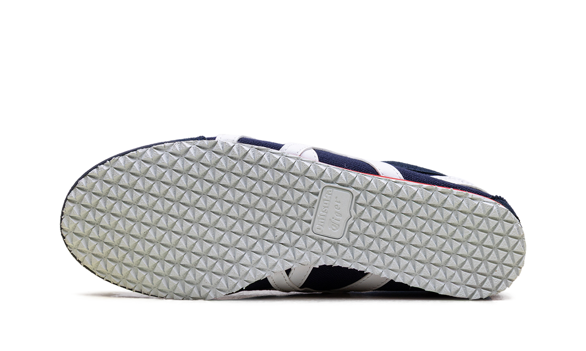 Onitsuka Tiger Mexico 66 Slip On in Navy Off White Red 195933 - product image from the listing.