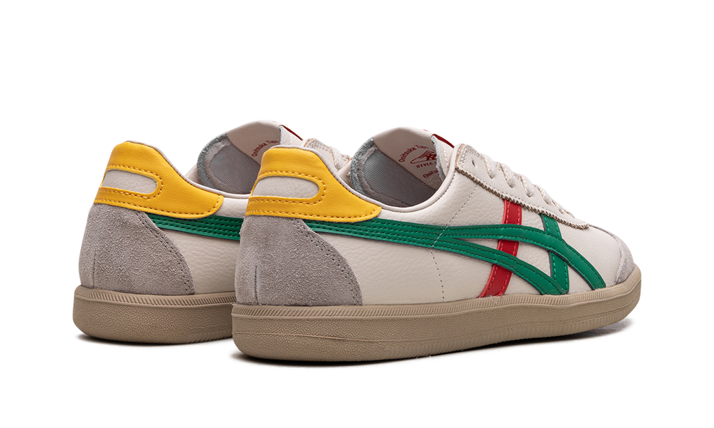 Onitsuka Tiger Tokuten in White Beige Red Green 124354 - product image from the listing.