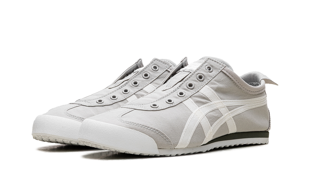 Onitsuka Tiger Tiger Mexico 66 Slip On Oyster in Grey White 165933 - product image from the listing.