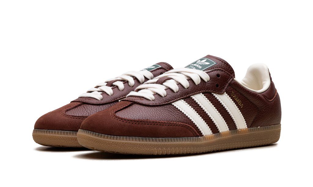 "Fox Brown/Off White/Gum" Samba OG JR0892 - product image from the listing.
