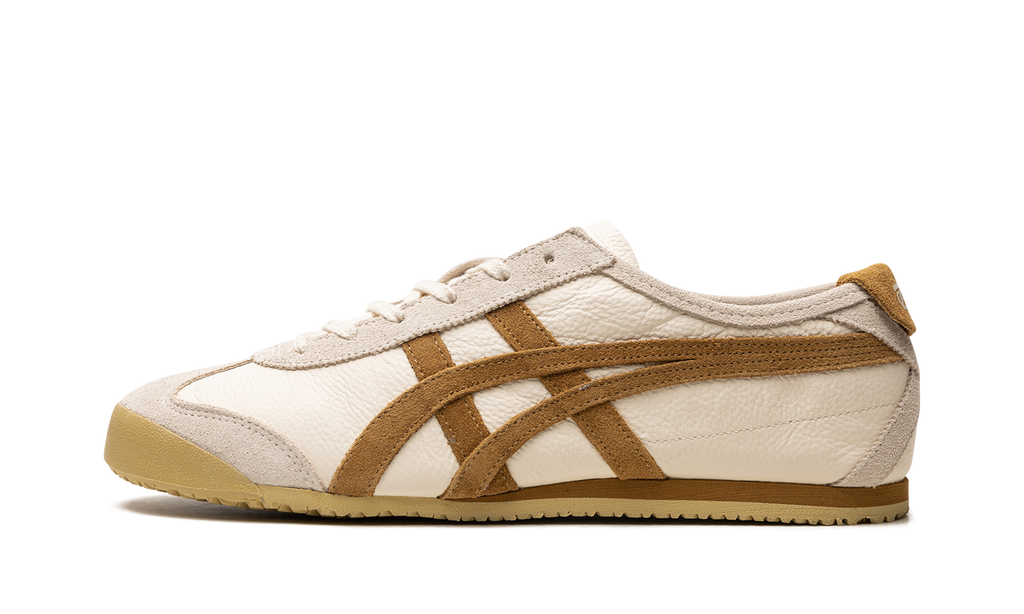 Onitsuka Tiger Mexico 66 Vin in White Brown 123348 - product image from the listing.