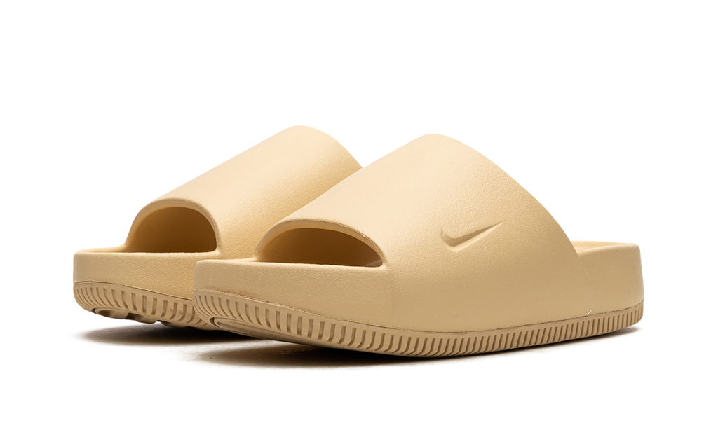 Women's NIKE CALM SLIDE "Sesame" DX4816 200 - product image from the listing.