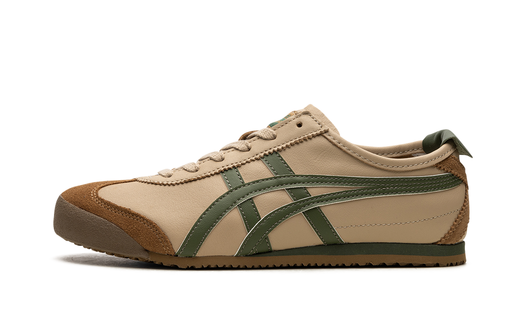 Onitsuka Tiger Mexico 66 in Beige Grass Green 121576 - product image from the listing.