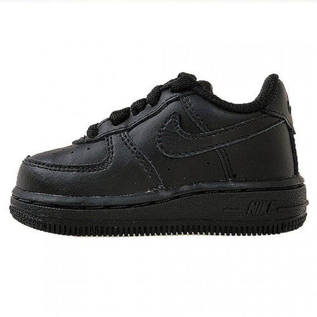 Nike Force 1 LE (TD) in BLACK/BLACK - product image from the listing.